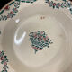 Round iron earth dish Moulin de loup Florida Grimaud Poitiers