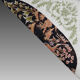 Oriental carpet TABRIZ Iran Wool and Silk: 95 x 75 cm - "Galerie Sardje"