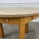 1960 tripod table in beech wood