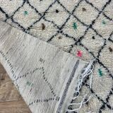 Handmade Moroccan Berber rug 245 X 148 CM