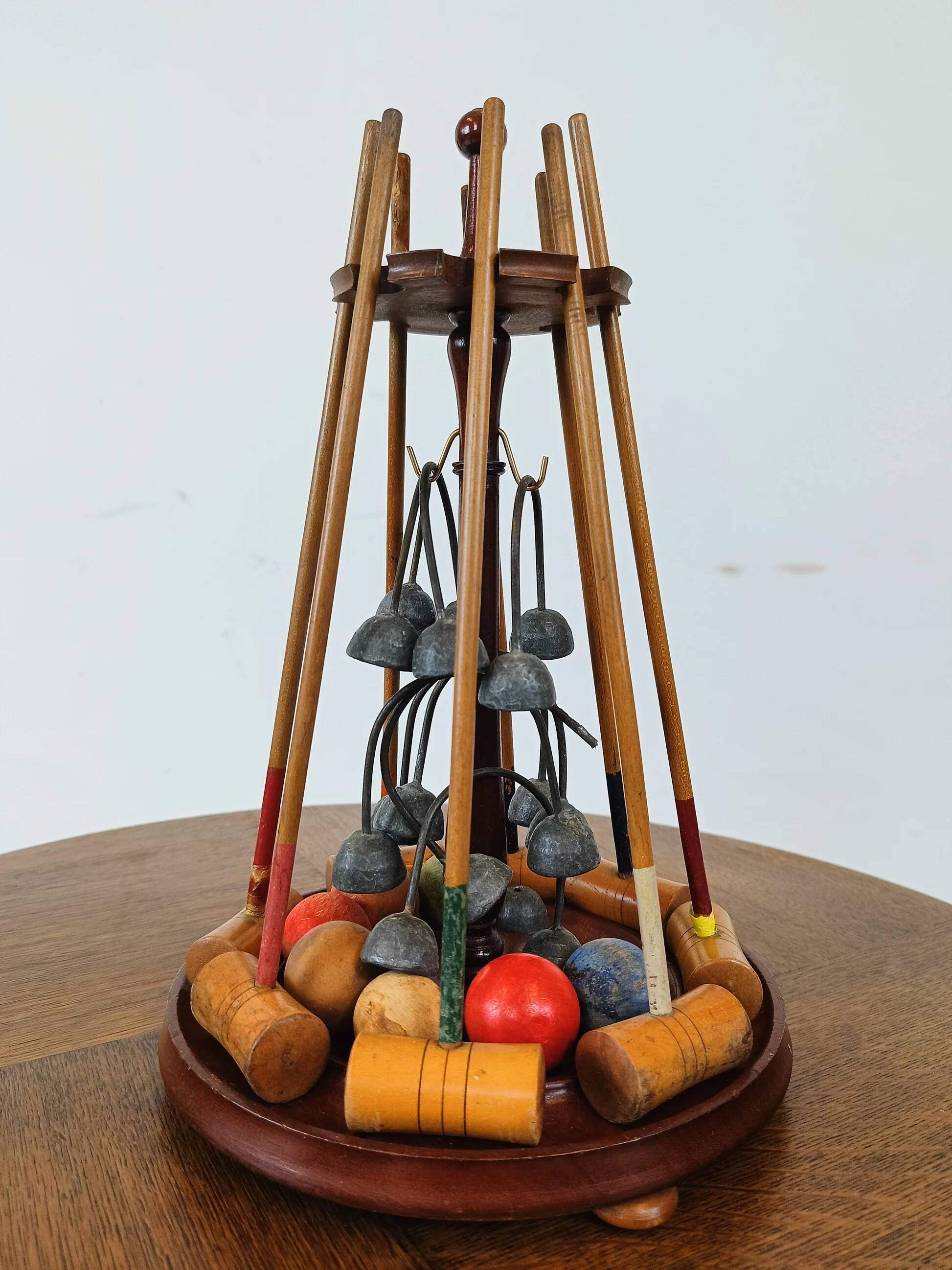 Table miniature croquet set