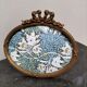 19th century oval frame Louis XVI directoire style