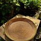 Wicker and brass table centrepiece in the style of Gabriella Crespi from the 1960s.