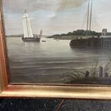 Large 19th-century painting after The Mill at Wijk bij Duurstede by Jacob van Ruisdael.