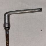 Aluminum door handle vintage