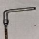Aluminum door handle vintage