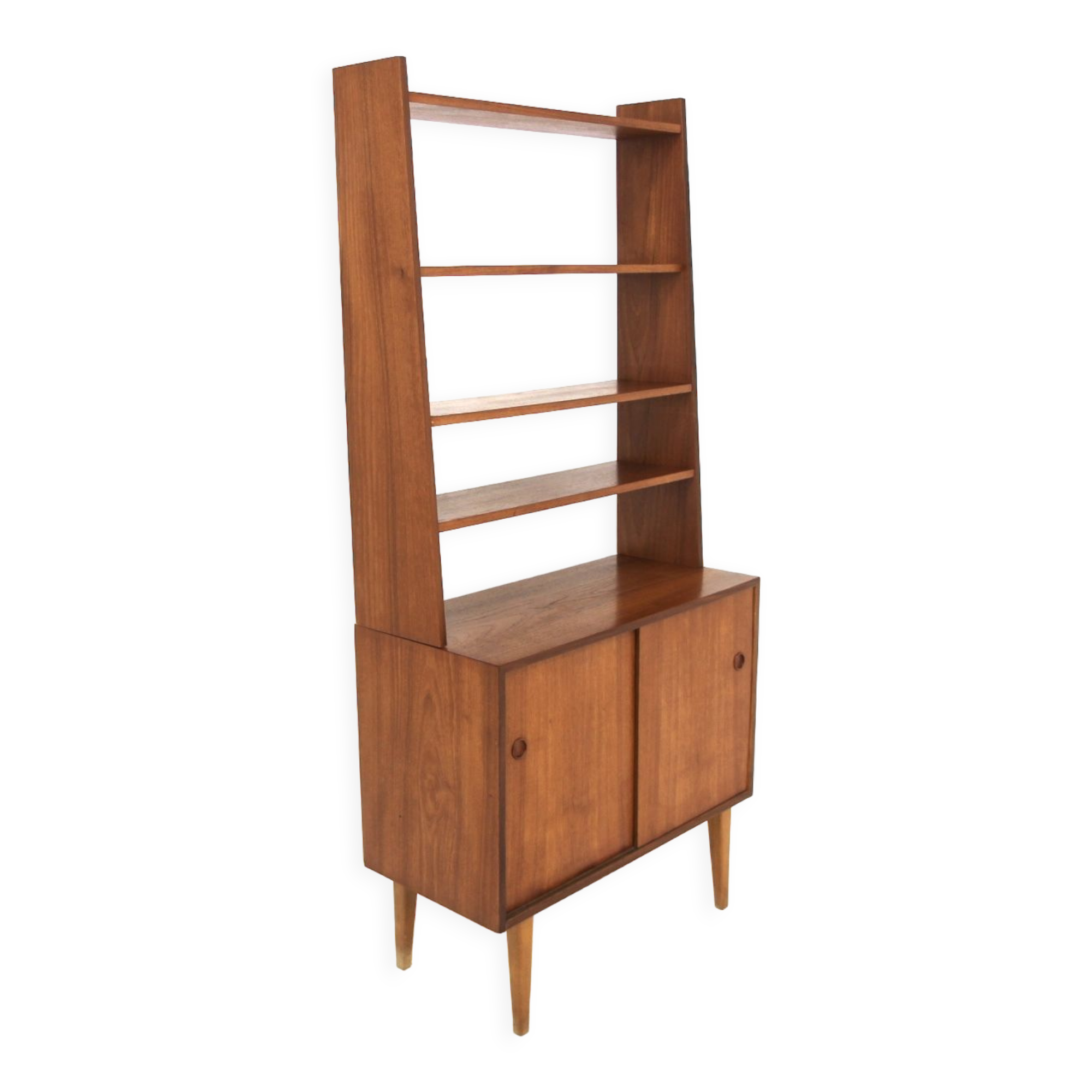 Scandinavian teak bookcase, Sweden, 1960