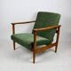 Green Olive GFM-142 Armchair attributed to Edmund Homa, 1970s