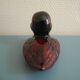Kanadou duck statuette sculpture vintage ceramic duck design 80s