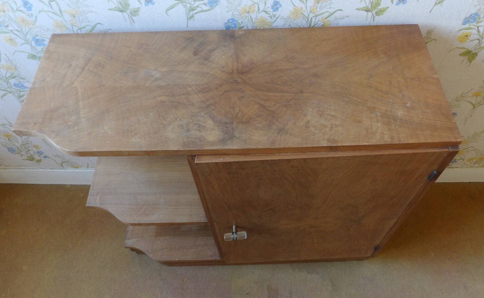 small cozy piece of furniture from the 1950s