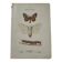 Botanical plate Naturalist engraving old butterfly double-sided