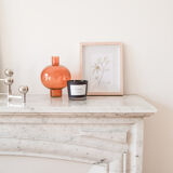 Amber round vase