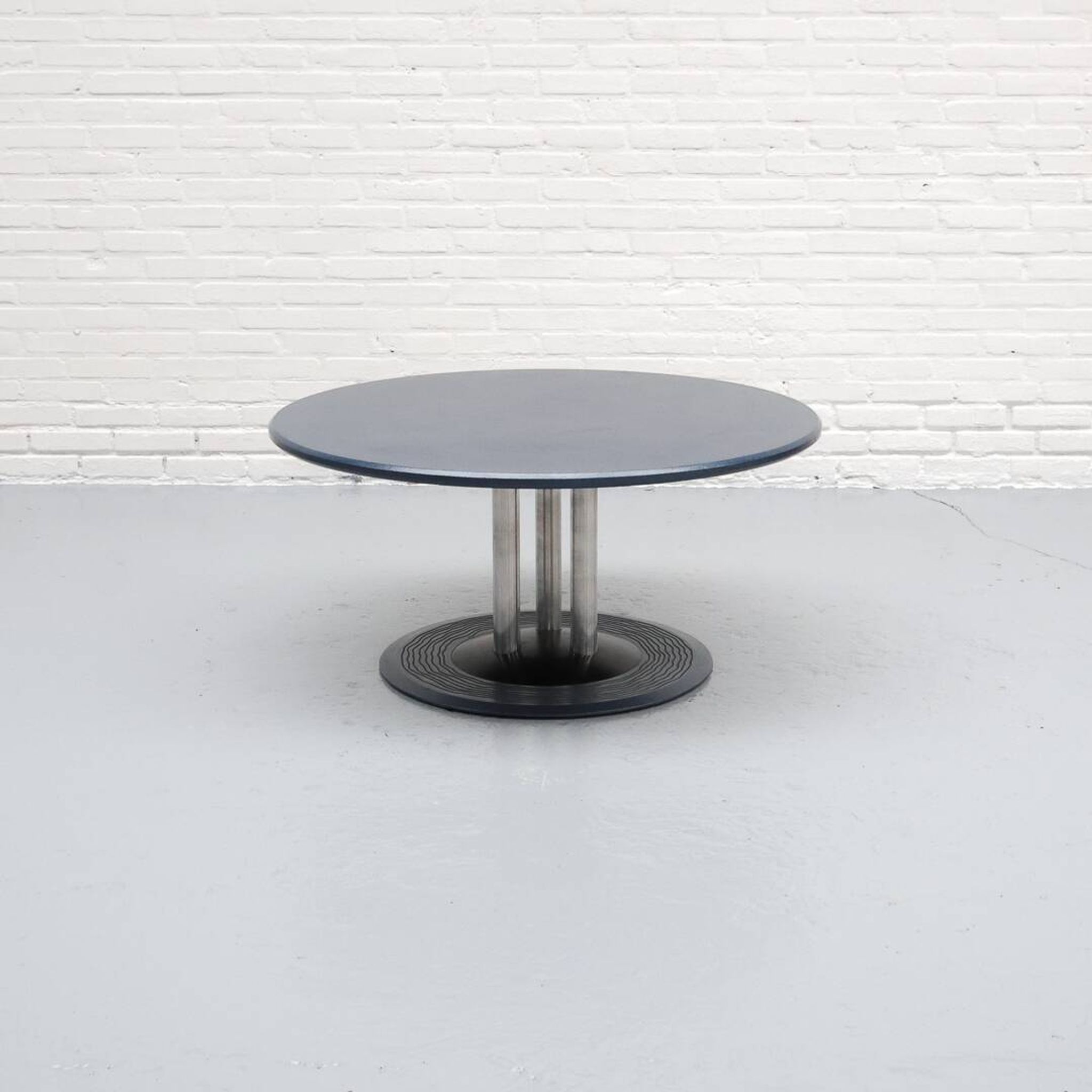 Table basse postmoderne Trias par Hugo de Ruiter pour Leolux 1980