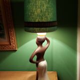 60'S ceramic vintage lamp