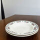 Pair of deep plates in Choisy-le-Roi ironstone