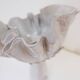 Ceramic sculpture of a female face - flower vase decoration