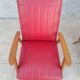 Paire de fauteuils vintage en skaï