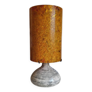 Lampe en céramique Accolay, France, 1970's
