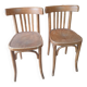 Set of 2 Josef Mintzis bistro chairs