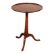Small tripod table known as a tea table in mahogany - 18th century.