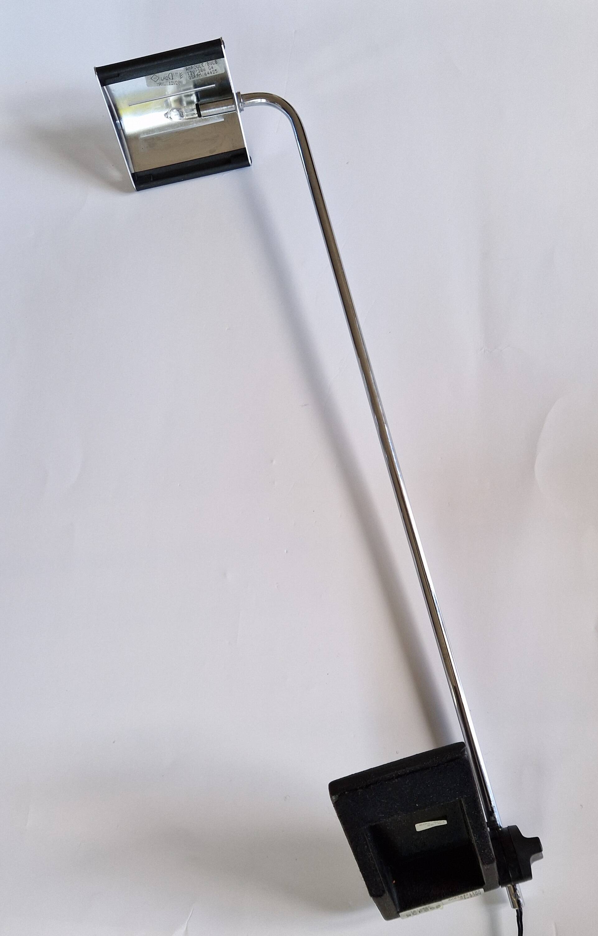 Minimalist desk lamp Switzerland 80s