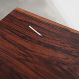 Bibliothèque en palissandre, design danois, années 70, production: Hjørnebo