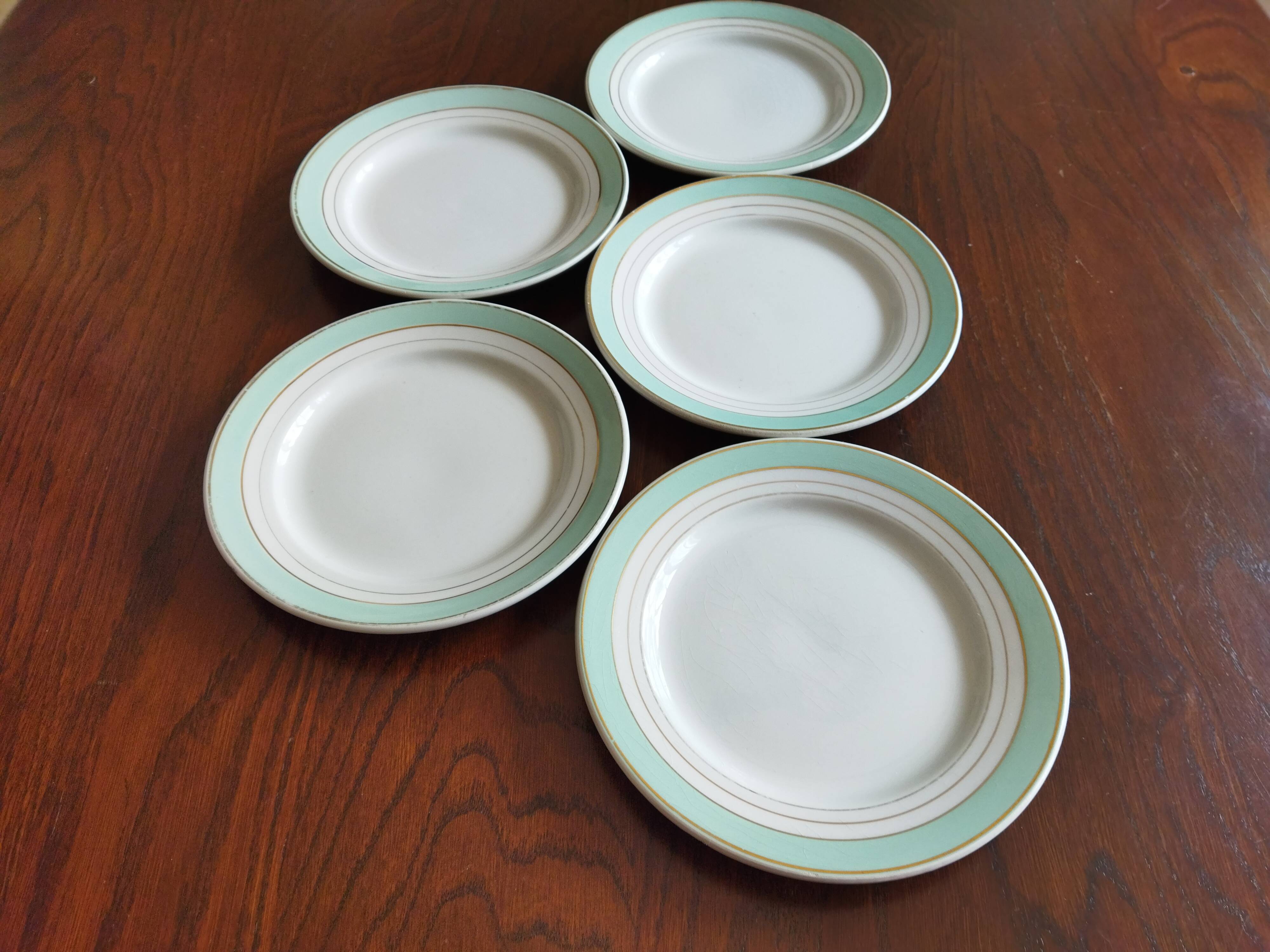 5 Lunéville dessert plates
