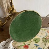 Chandelier lamp with 4 lights in gilded bronze.