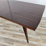 Table Mid Century en stratifié palissandre