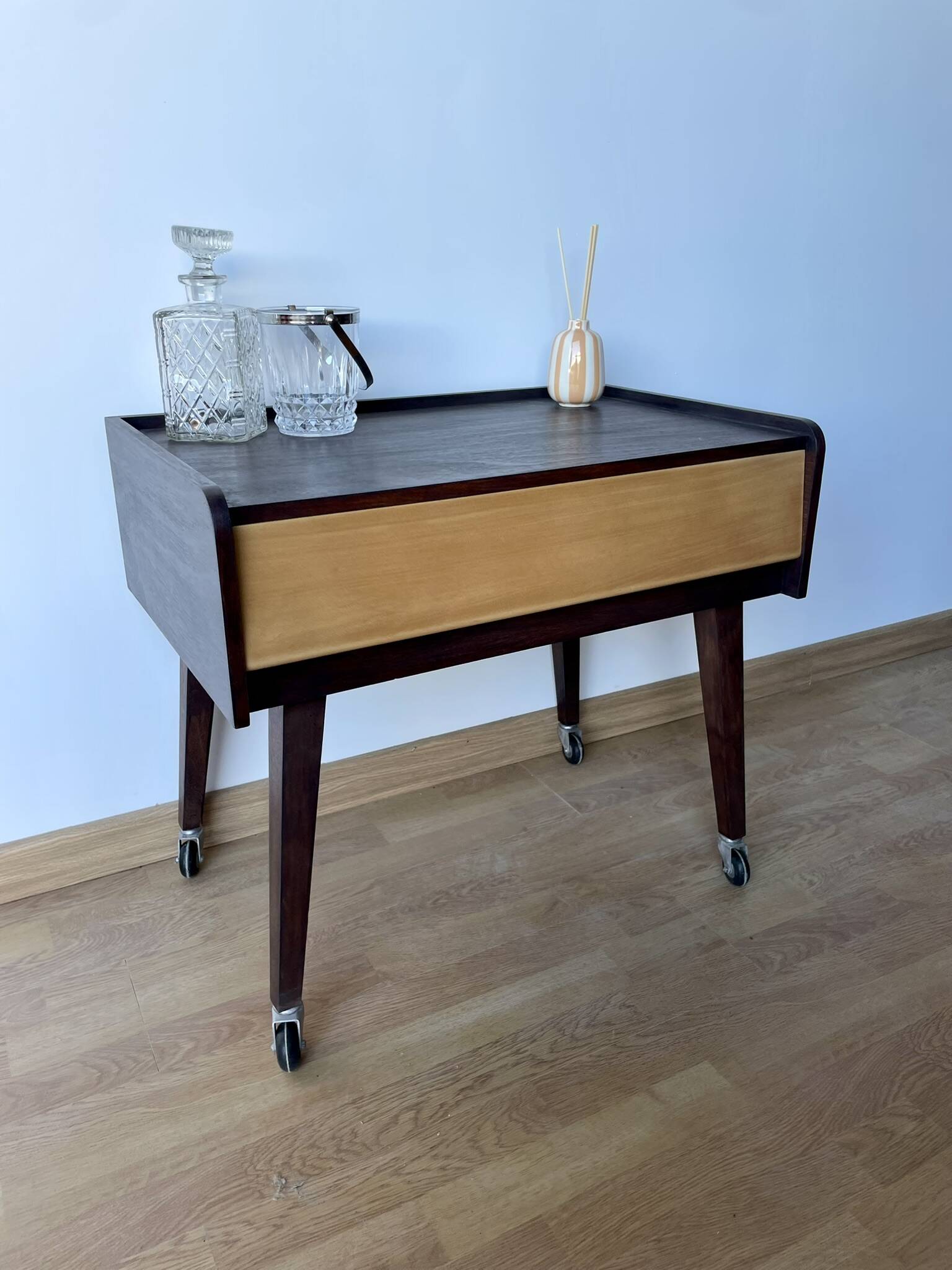 Vintage Scandinavian side table from the 50s/60s.