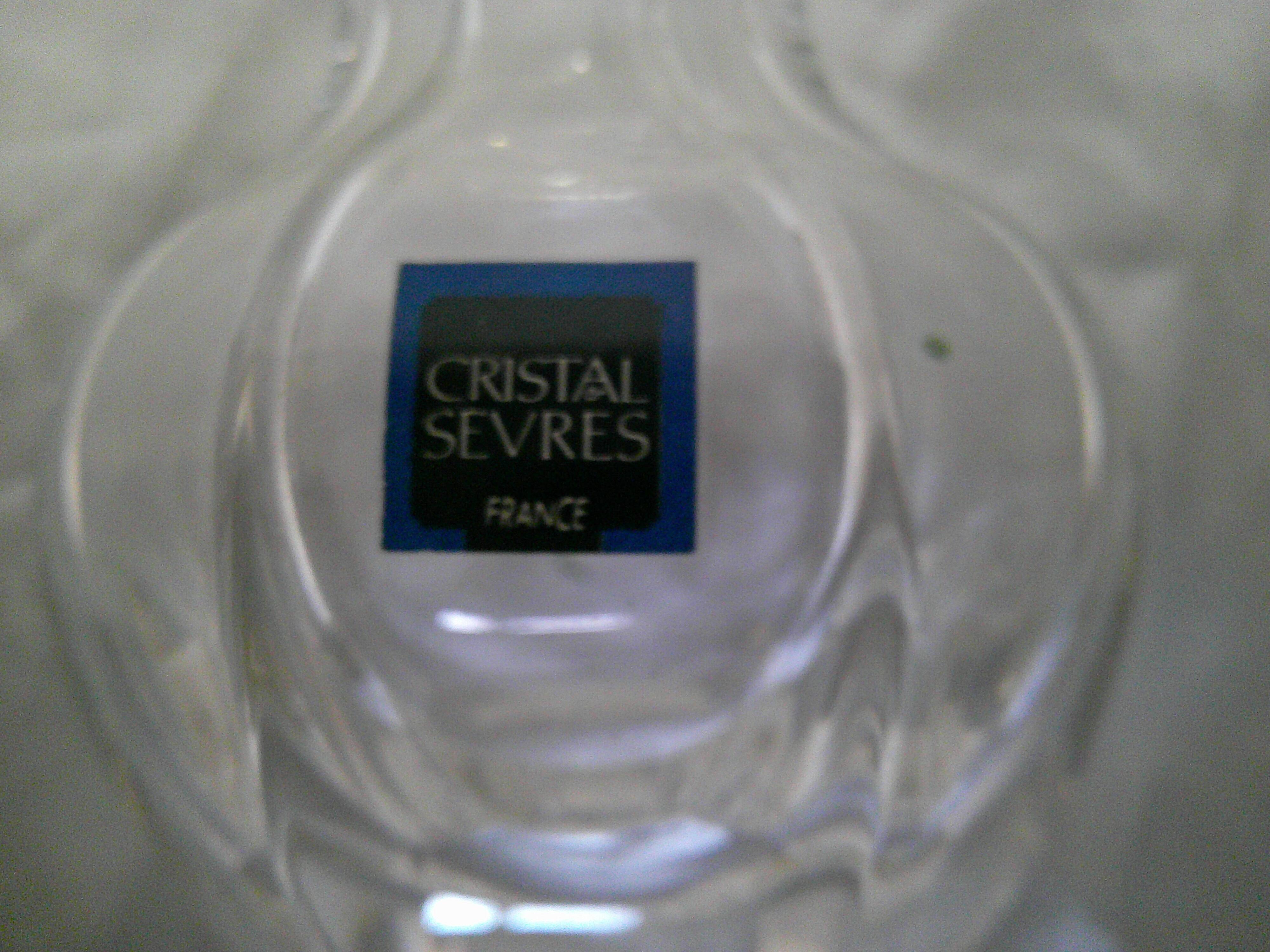 Petit vase en Cristal de Sèvres