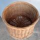 Cache pot 43 cm panier rotin vintage ep 1960