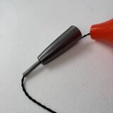 Ancienne suspension goutte orange 1970  vintage