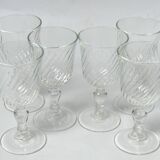 Luminarc liqueur glasses