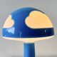 Vintage Skojig blue mushroom lamp - clouds - Ikea
