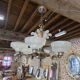 Ezan Art Deco 6-light chandelier