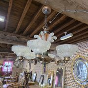 Ezan Art Deco 6-light chandelier