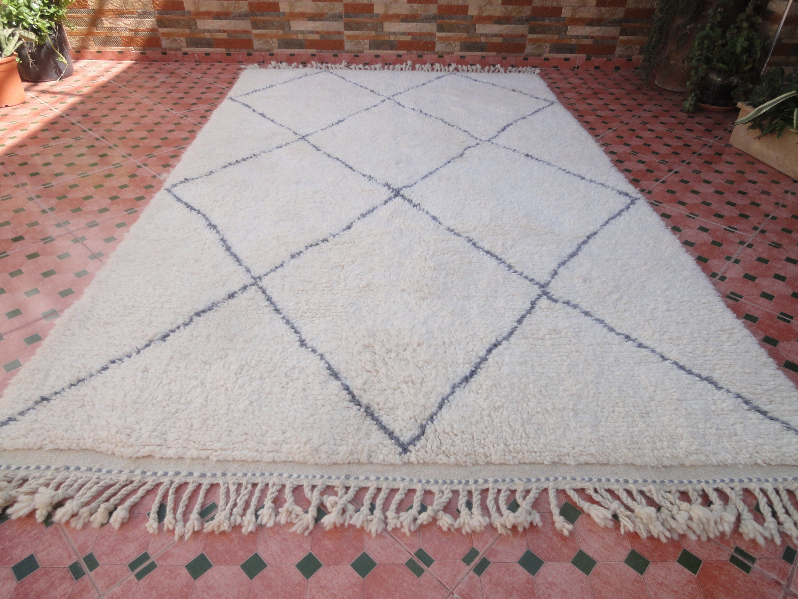 Carpet Beni Ouarain 257 x 159 cm