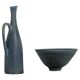 Collection of ceramic vases by Carl Harry Stålhane Rörstrand Sweden, 1950
