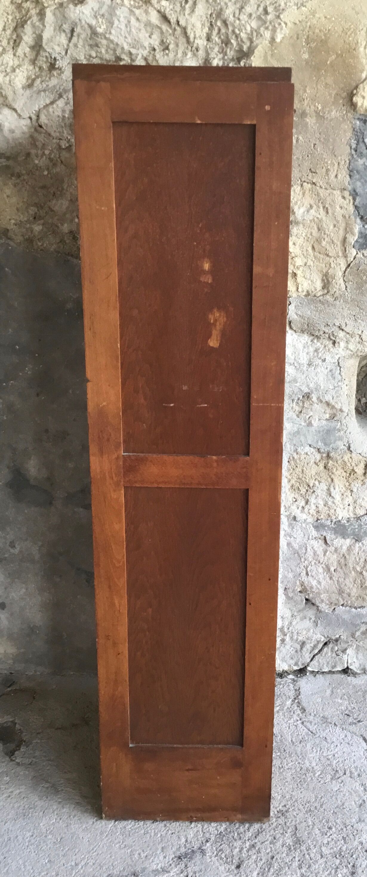 Radia oak curtain binder vintage 1950