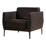 Visalia leather armchair by Coalesse