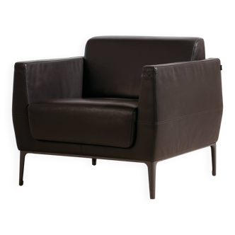Visalia leather armchair by Coalesse