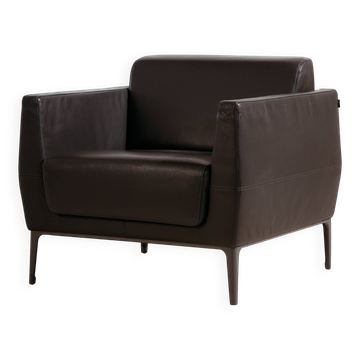 Visalia leather armchair by Coalesse