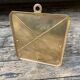Solid brass salt box