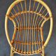 Armchair shell child rattan