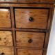 Vintage apothecary cabinet with 36 drawers 1930's