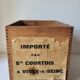 Caisse en bois Johnnie Walker