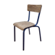 Blue school chair