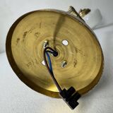 Ancienne lampe potence & opaline xl vintage