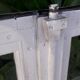 Old oak window H96.9xL81cm small panes